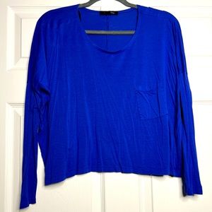 Forever 21 Long Sleeve Crop Top Shirt